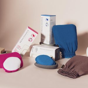 Gant Renaissance – Ensemble d’exfoliation corps et visage