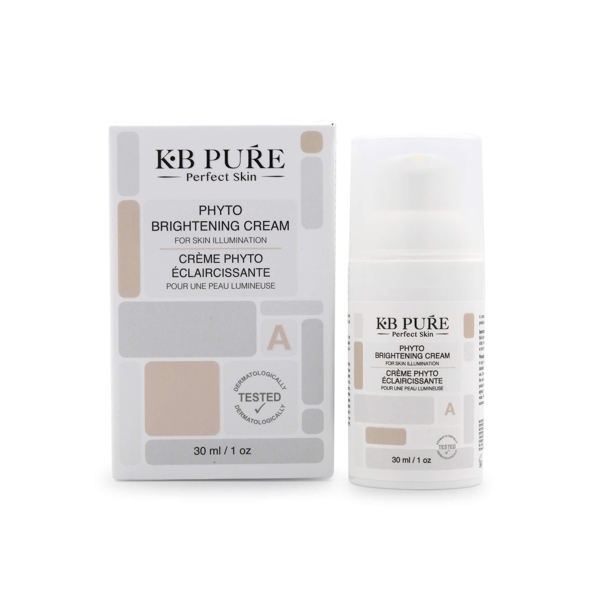 Crème Phyto éclaircissante 30 ml – KB Pure